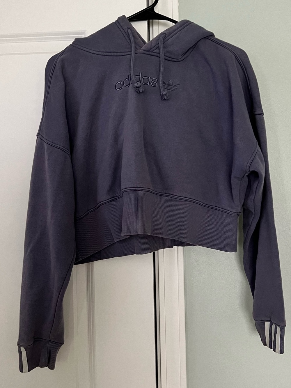 Adidas Cropped Hoodie